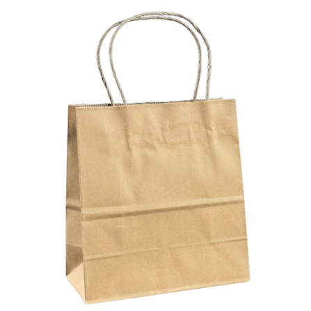 ถุงกระดาษคราฟท์ SCP PACKING เบอร์ 1 ขนาด 6 X 2.75 X 6.25 นิ้ว (1 แพ็ค 50 ใบ)_0
